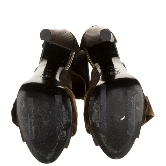 ❌❌❌SOLD❌❌ Brown Pierre Hardy Sandals SZ 9 🔥🔥🔥 - Picture 15 of 16